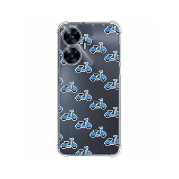 Funda Silicona Antigolpes Realme C55 Diseño Scooter Dibujos