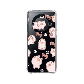 Funda Silicona Antigolpes Huawei Honor Magic 5 Lite 5g Diseño Cerdos Dibujos