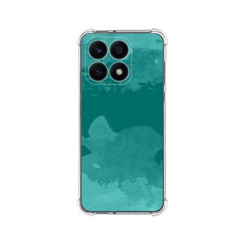 Funda Silicona Antigolpes Huawei Honor X7a Diseño Acuarela 06 Dibujos