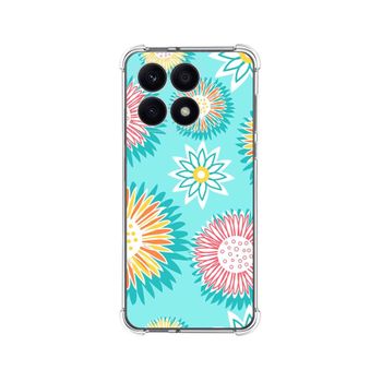 Funda Silicona Antigolpes Huawei Honor X7a Diseño Flores 05 Dibujos