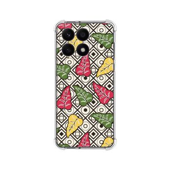 Funda Silicona Antigolpes Huawei Honor X7a Diseño Flores 11 Dibujos