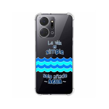 Funda Silicona Antigolpes Huawei Honor X8a Diseño Agua Dibujos