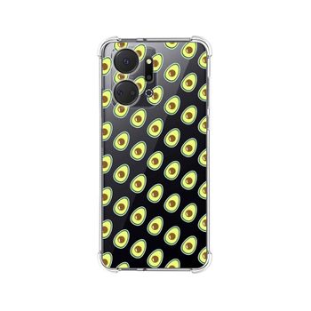 Funda Silicona Antigolpes Huawei Honor X8a Diseño Aguacate Dibujos