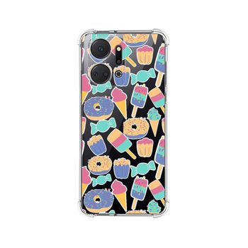 Funda Silicona Antigolpes Huawei Honor X8a Diseño Dulces 02 Dibujos