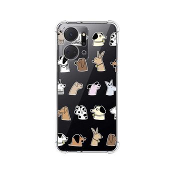 Funda Silicona Antigolpes Huawei Honor X8a Diseño Perros Dibujos