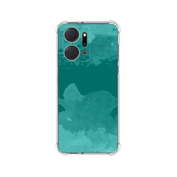 Funda Silicona Antigolpes Huawei Honor X8a Diseño Acuarela 06 Dibujos