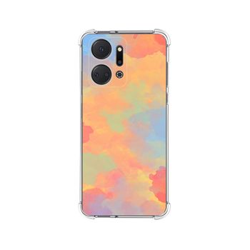 Funda Silicona Antigolpes Huawei Honor X8a Diseño Acuarela 08 Dibujos