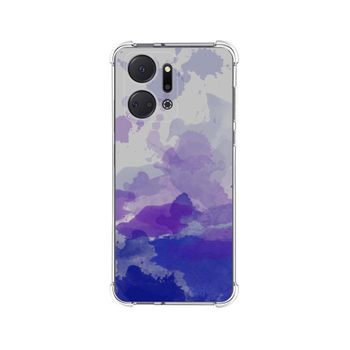 Funda Silicona Antigolpes Huawei Honor X8a Diseño Acuarela 09 Dibujos