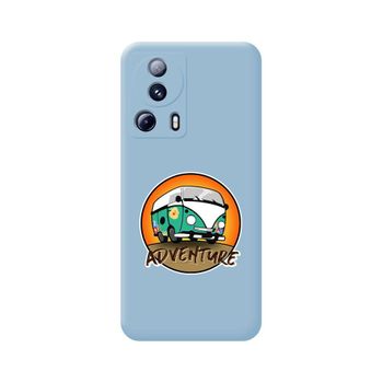 Funda Silicona Líquida Azul Xiaomi 13 Lite 5g Diseño Adventure Dibujos