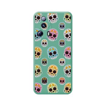 Funda Silicona Líquida Verde Xiaomi 13 Lite 5g Diseño Catrina Dibujos