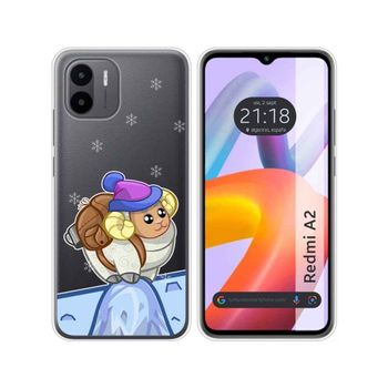 Funda Silicona Transparente Xiaomi Redmi A2 Diseño Cabra Dibujos