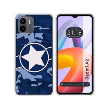 Funda Silicona Xiaomi Redmi A2 Diseño Camuflaje 03 Dibujos