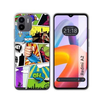 Funda Silicona Xiaomi Redmi A2 Diseño Comic Dibujos