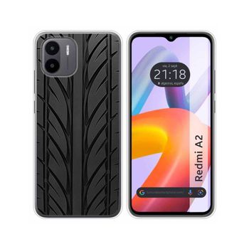 Funda Silicona Xiaomi Redmi A2 Diseño Neumatico Dibujos