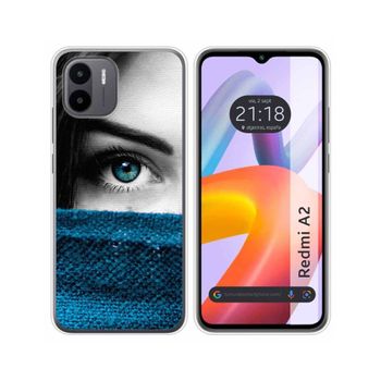 Funda Silicona Xiaomi Redmi A2 Diseño Ojo Dibujos