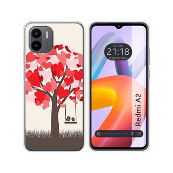 Funda Silicona Xiaomi Redmi A2 Diseño Pajaritos Dibujos