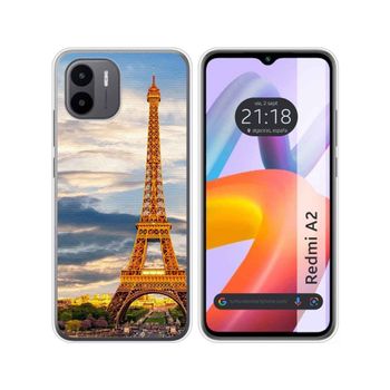 Funda Silicona Xiaomi Redmi A2 Diseño Paris Dibujos