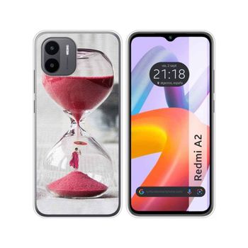 Funda Silicona Xiaomi Redmi A2 Diseño Reloj Dibujos