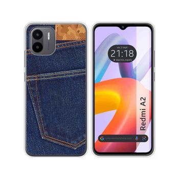 Funda Silicona Xiaomi Redmi A2 Diseño Vaquero Dibujos