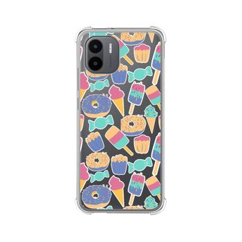 Funda Silicona Antigolpes Xiaomi Redmi A2 Diseño Dulces 02 Dibujos