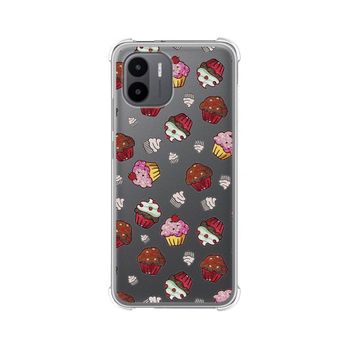 Funda Silicona Antigolpes Xiaomi Redmi A2 Diseño Muffins Dibujos