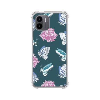 Funda Silicona Antigolpes Xiaomi Redmi A2 Diseño Flores 10 Dibujos