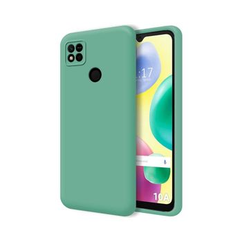 Funda Silicona Líquida Ultra Suave Para Xiaomi Redmi 10a Color Verde