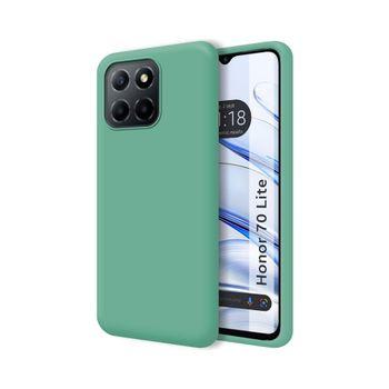 Funda Silicona Líquida Ultra Suave Para Huawei Honor 70 Lite 5g Color Verde