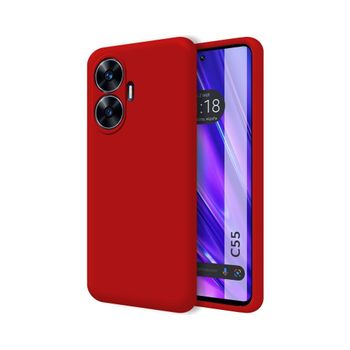 Realme GT NEO 2 5G Funda Gel Tpu Silicona Líquida Roja