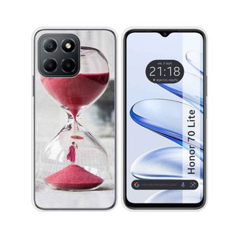 Funda Silicona Para Huawei Honor 70 Lite 5g Diseño Reloj Dibujos