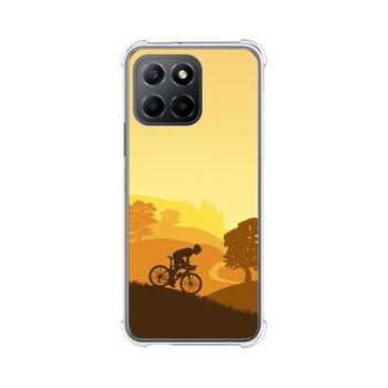 Funda Silicona Antigolpes Para Huawei Honor 70 Lite 5g Diseño Ciclista Dibujos