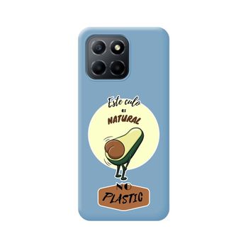 Funda Silicona Líquida Azul Para Huawei Honor 70 Lite 5g Diseño Culo Natural Dibujos