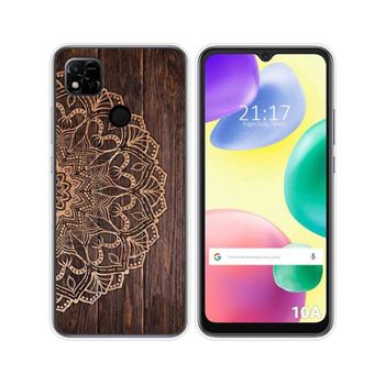 Funda Silicona Para Xiaomi Redmi 10a Diseño Madera 06 Dibujos