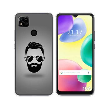 Funda Silicona Para Xiaomi Redmi 10a Diseño Barba Dibujos