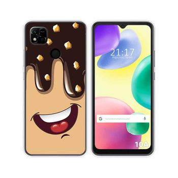 Funda Silicona Para Xiaomi Redmi 10a Diseño Helado Chocolate Dibujos