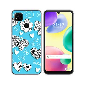 Funda Silicona Antigolpes Para Xiaomi Redmi 10a Diseño Flores 01 Dibujos  con Ofertas en Carrefour