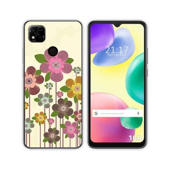 Funda Silicona Para Xiaomi Redmi 10a Diseño Primavera En Flor Dibujos