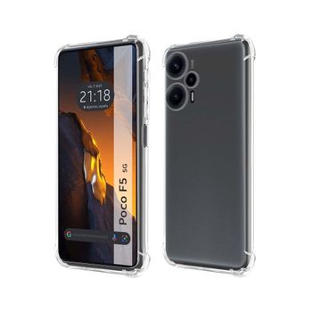 Funda Silicona Antigolpes Transparente Para Xiaomi Poco F5 5g