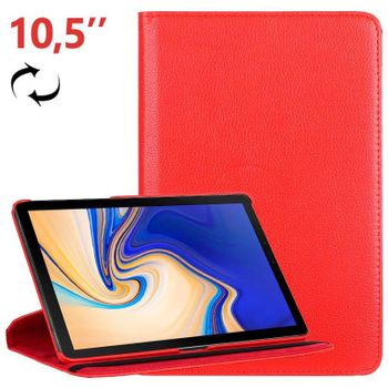 Funda Cool Para Samsung Galaxy Tab S4 T830 / T835 Polipiel Rojo 10.5 Pulg