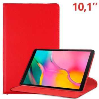 Theoutlettablet® Funda Universal Para Tablet De 10.1 Con Funcion Giratoria  360º Color Rojo con Ofertas en Carrefour