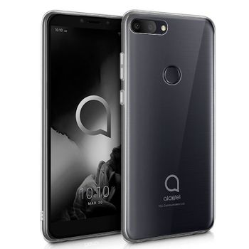 Cool® - Funda Silicona Flexible Alcatel 1s / 1s (2019) Transparente