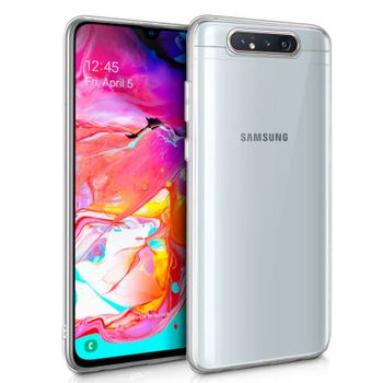 Cool® - Funda Silicona Flexible Samsung A805 Galaxy A80 (transparente)