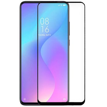 Cool® - Cristal Templado Completo Xiaomi Mi 9t / Mi 9t Pro Borde Negro - Full Glue Protector Pantalla