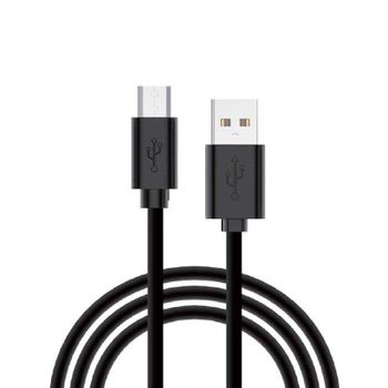 Cable Usb Compatible Cool Universal (micro-usb) 1.2 Metros Negro 2.4 Amp