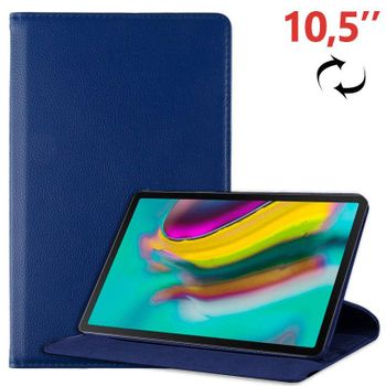 Funda Cool Para Samsung Galaxy Tab S5e T720 / T725 Polipiel Azul 10.5 Pulg