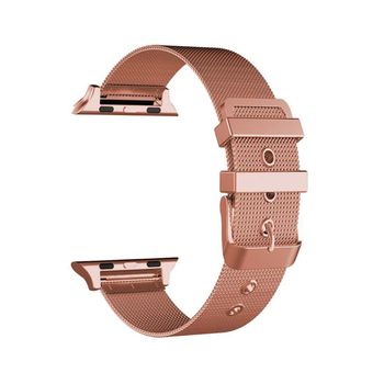 Correa De Metal Apple Watch Series 1/2/3/4/5 38/40 Mm Dorada