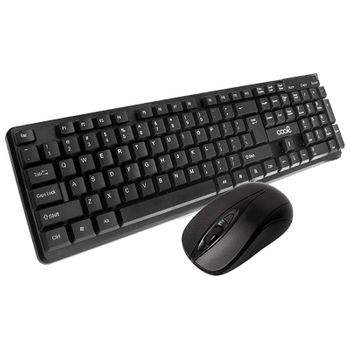 Teclado Español Usb Pc Kit Inalámbrico + Ratón Cool California