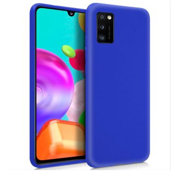 Funda Cool Silicona Para Samsung A415 Galaxy A41 (azul)