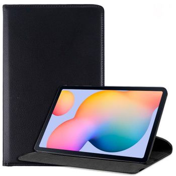 Funda Cool Para Samsung Galaxy Tab S6 Lite (p610 / P615) Polipiel Negro 10.4 Pulg