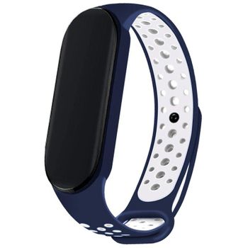 Correa Cool Para Xiaomi Mi Band 5 / 6 / 7 / Amazfit Band 5 Sport Azul